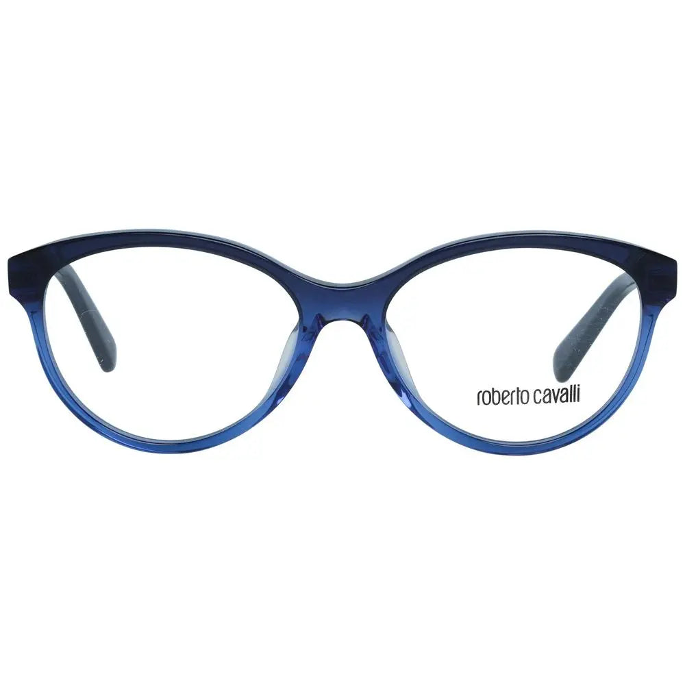 Roberto Cavalli Blue Metal Glasses (Frames) Roberto Cavalli