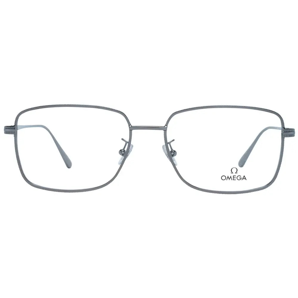 Omega Gray Metal Glasses (Frames) Omega