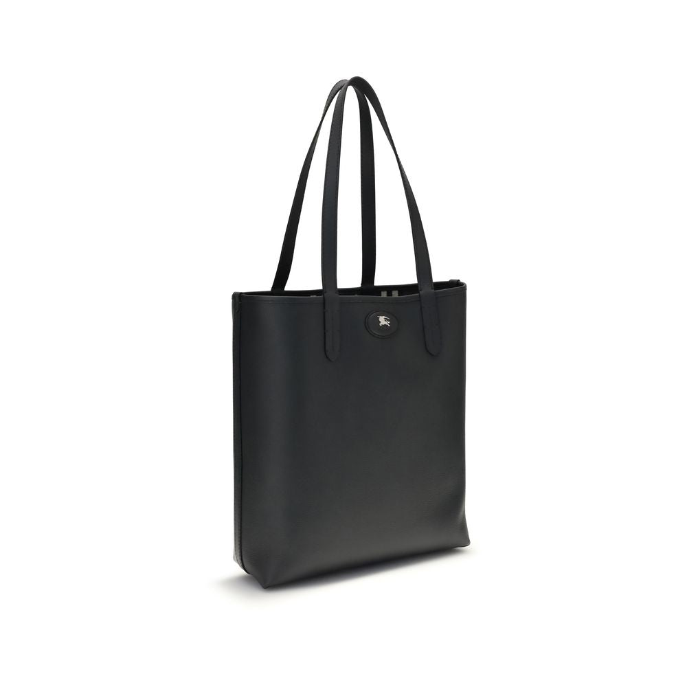 Burberry Black Calf Leather Bos Taurus Shoulder Bag Burberry