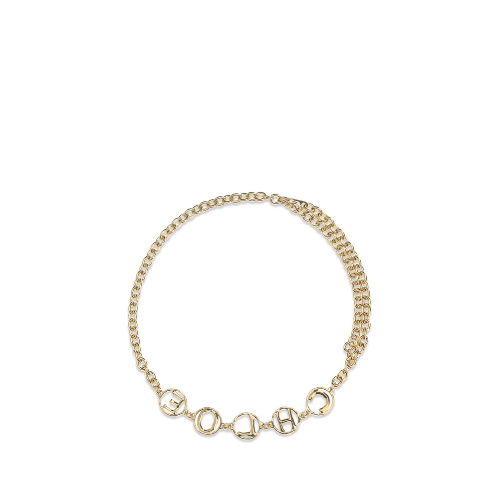 Chloé Black Brass High-Waist Belt Chloé