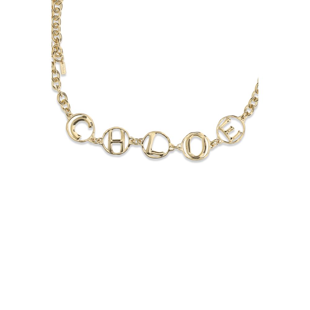 Chloé Black Brass High-Waist Belt Chloé