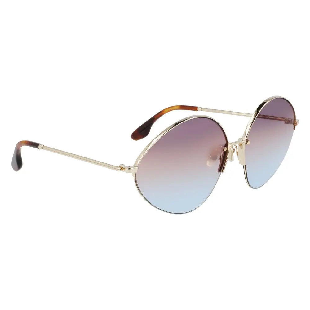 Victoria Beckham Gold Metal Sunglasses Victoria Beckham