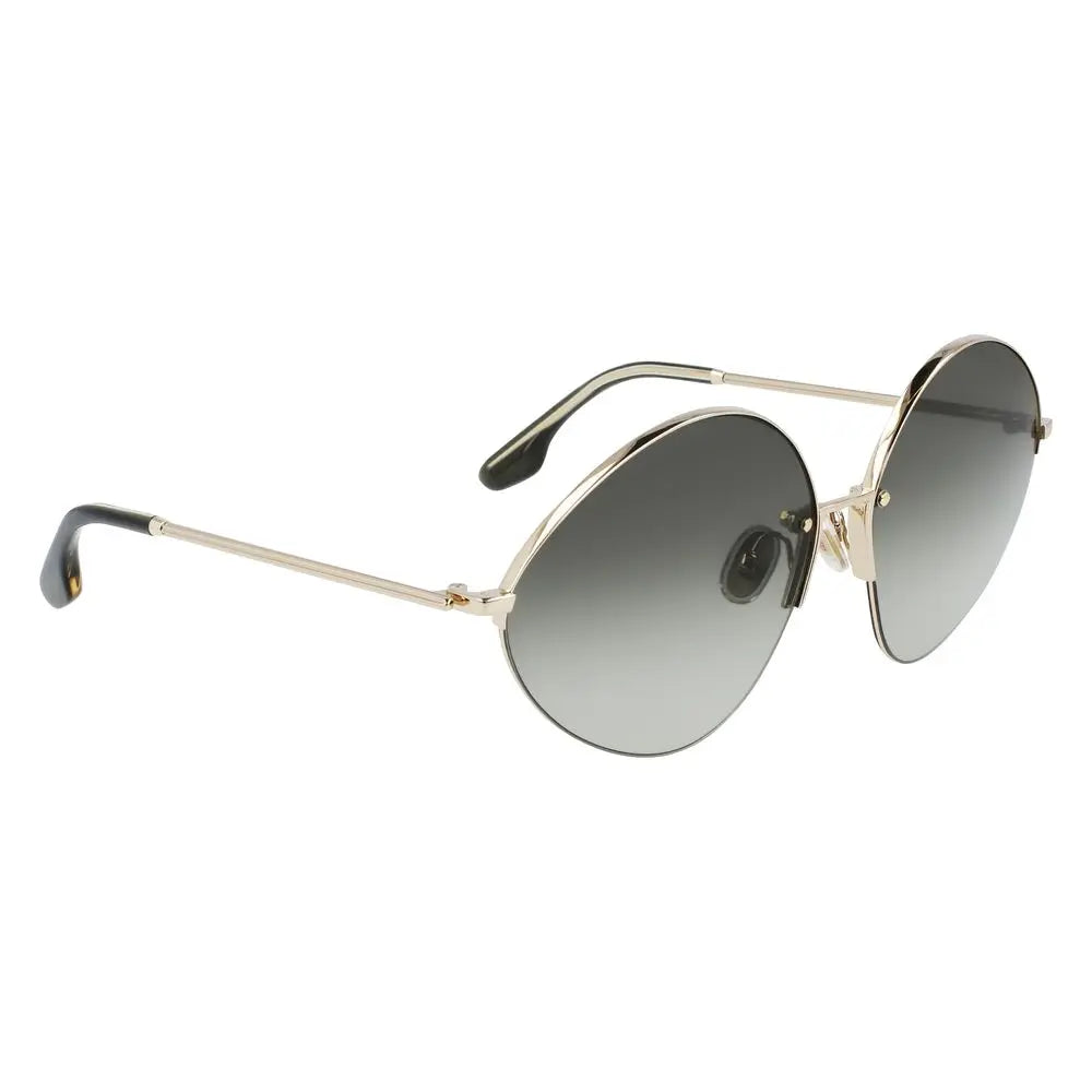 Victoria Beckham Gold Metal Sunglasses Victoria Beckham