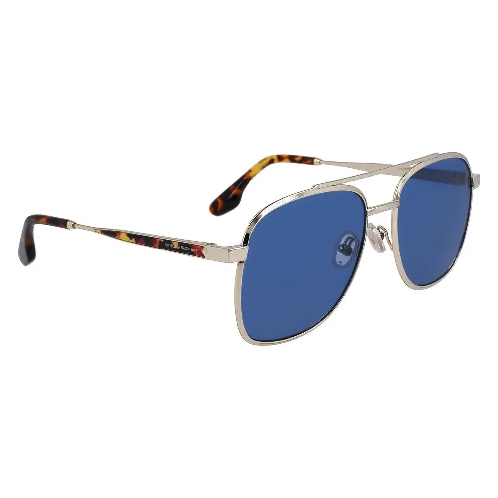 Victoria Beckham Gold Metal Sunglasses Victoria Beckham