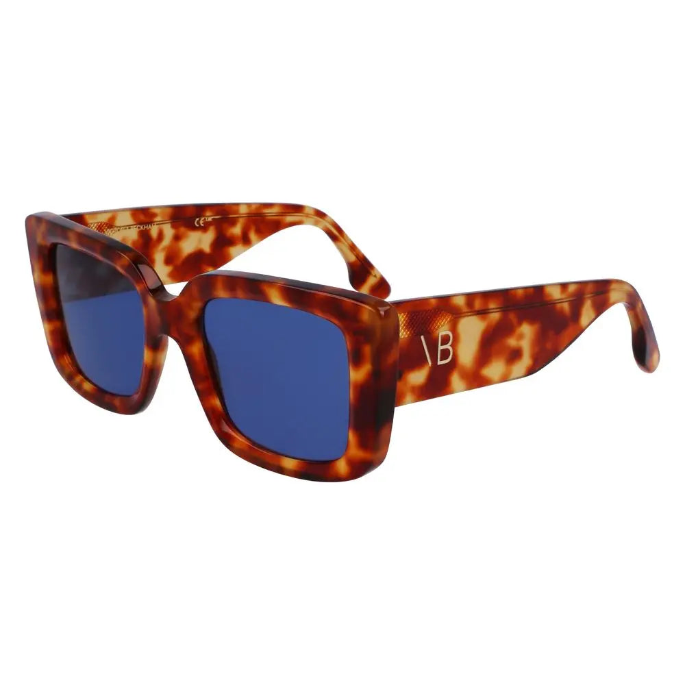 Victoria Beckham Brown Acetate Sunglasses Victoria Beckham