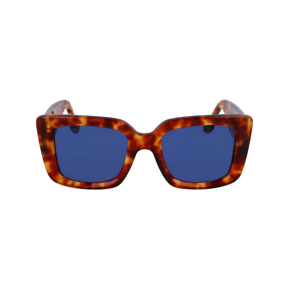 Victoria Beckham Brown Acetate Sunglasses Victoria Beckham