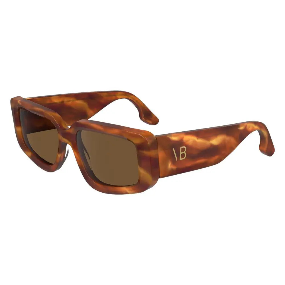 Victoria Beckham Brown Acetate Sunglasses Victoria Beckham