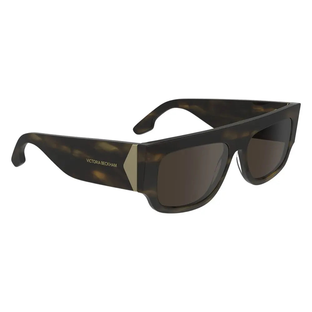 Victoria Beckham Brown Acetate Sunglasses Victoria Beckham