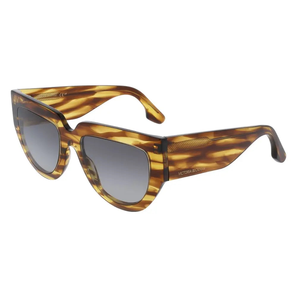 Victoria Beckham Brown Acetate Sunglasses Victoria Beckham