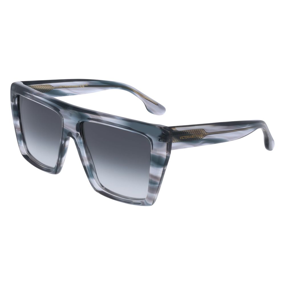Victoria Beckham Gray Acetate Sunglasses Victoria Beckham