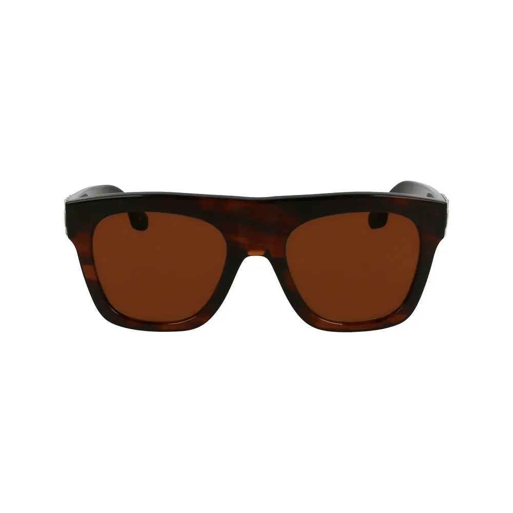 Victoria Beckham Brown Acetate Sunglasses Victoria Beckham