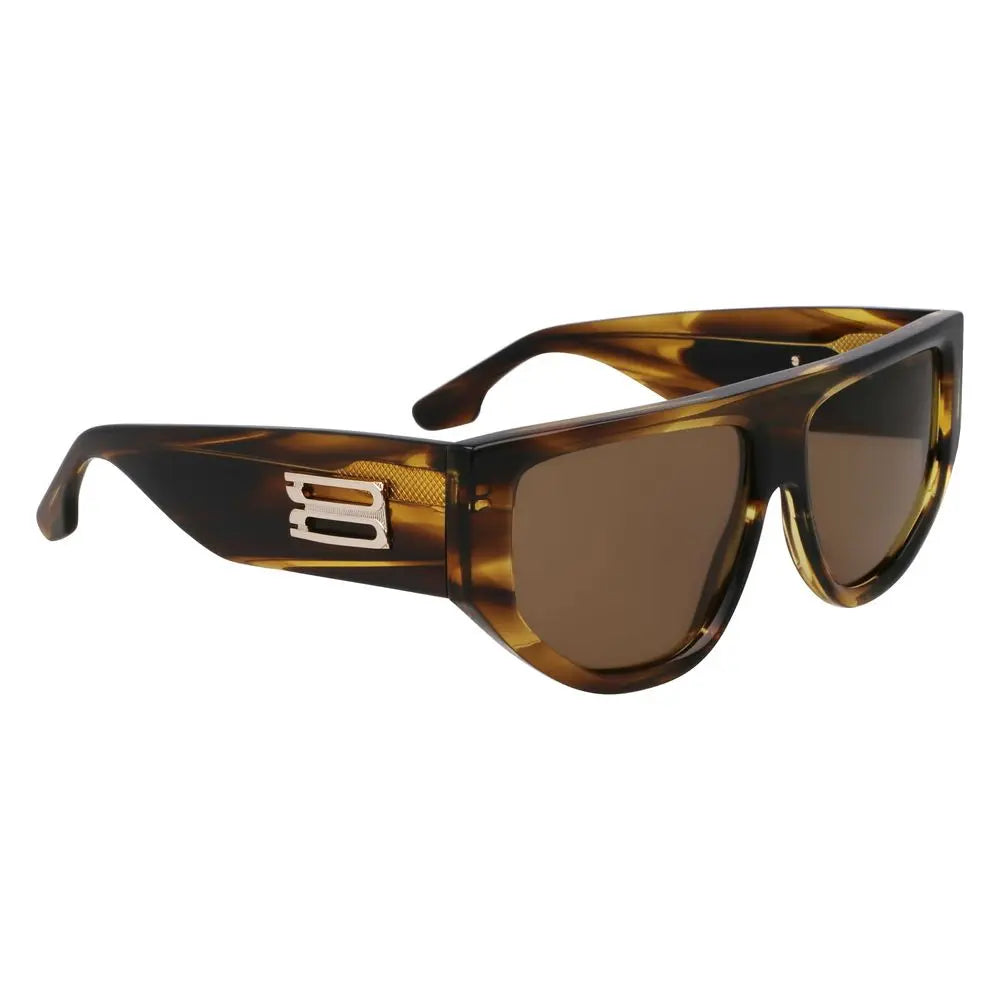 Victoria Beckham Brown Acetate Sunglasses Victoria Beckham