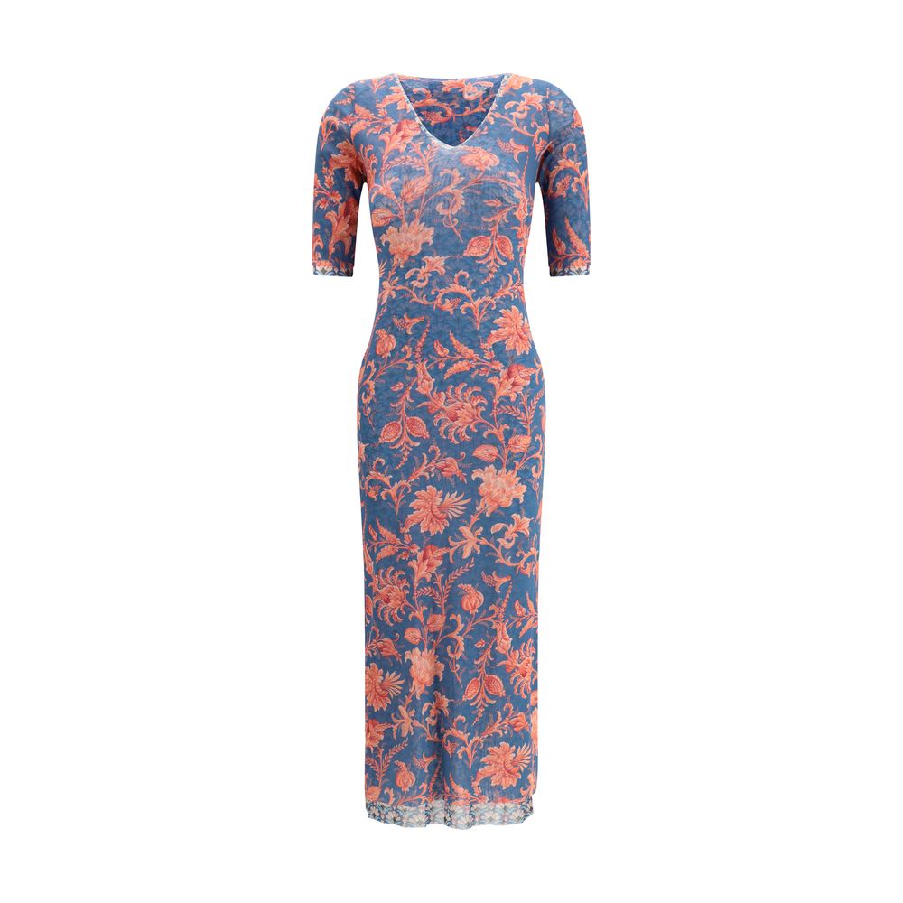 Etro Multicolor Polyamide Casual Dress Etro