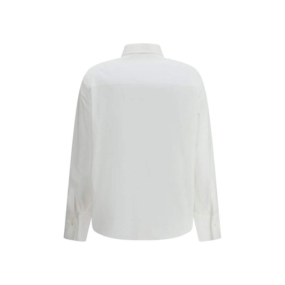 Brunello Cucinelli White Cotton Dress Shirt Brunello Cucinelli