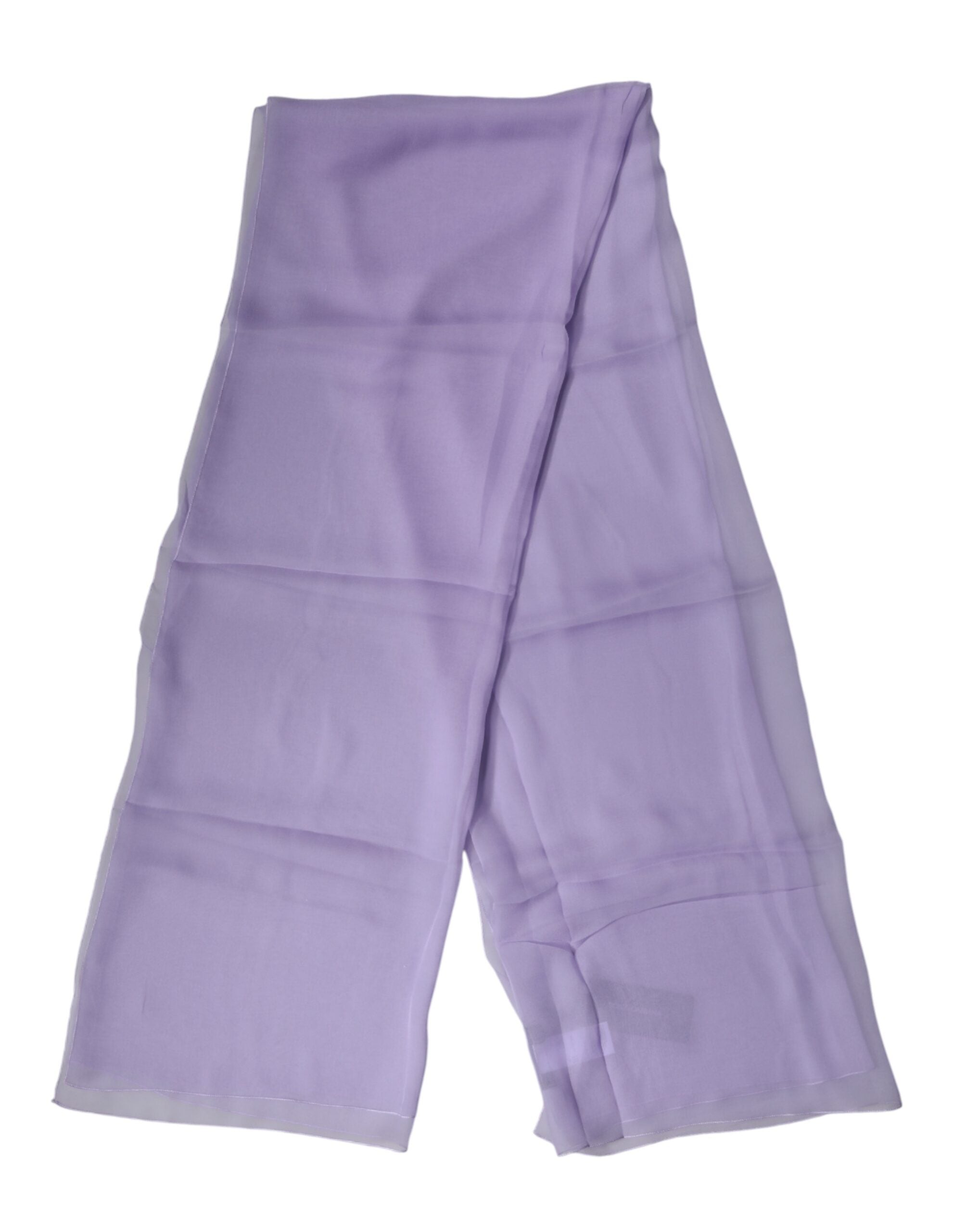 Dolce & Gabbana Purple Stole Silk Neck Wrap Shawl Men Scarf Dolce & Gabbana