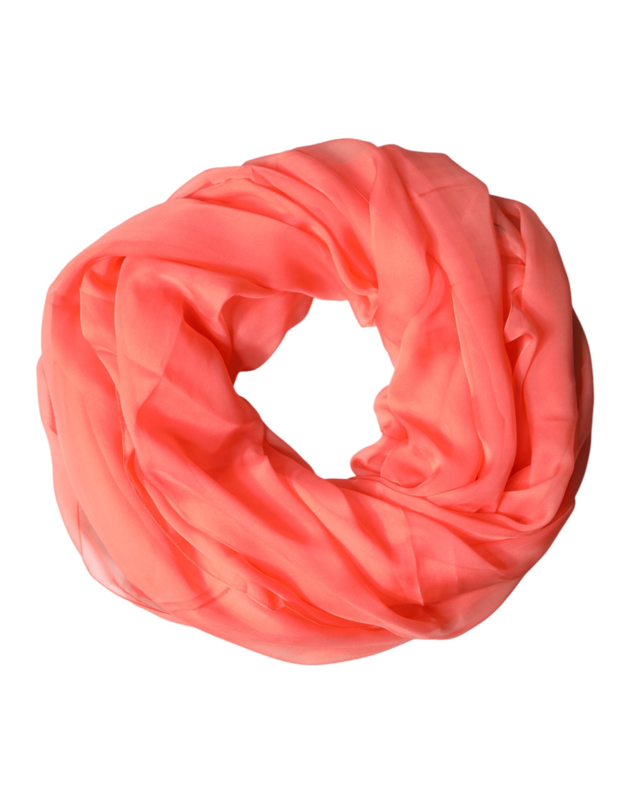 Dolce & Gabbana Light Pink Stole Neck Wrap Shawl Scarf Dolce & Gabbana