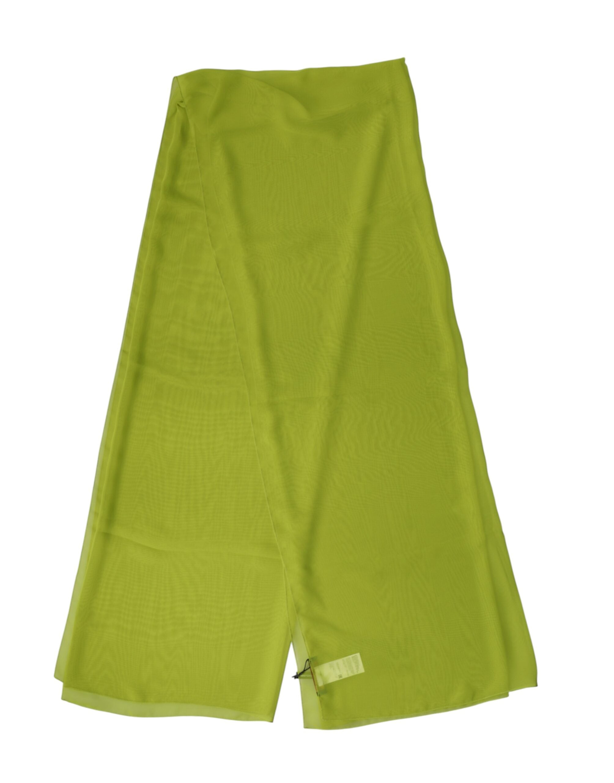 Dolce & Gabbana Green Polyester Stole Neck Wrap Shawl  Scarf Dolce & Gabbana