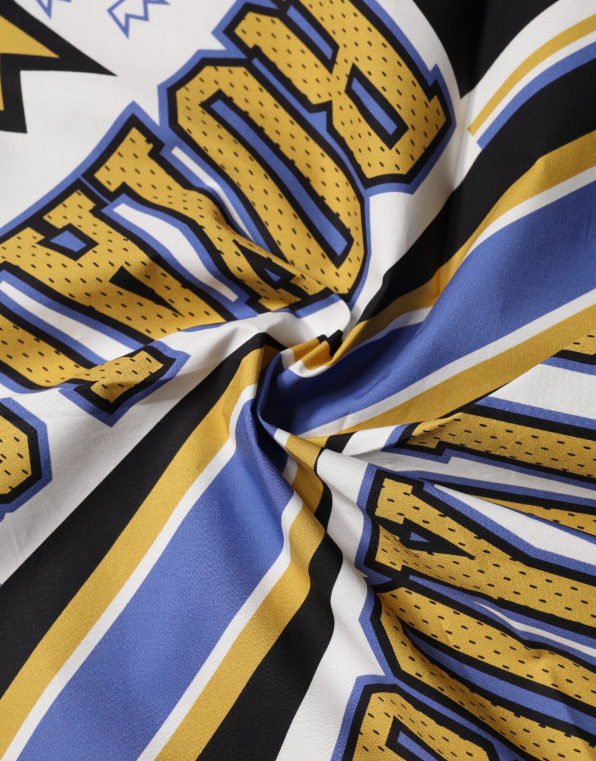 Dolce & Gabbana Multicolor DG Royals Square Foulard Men 50cm x 50cm Scarf Dolce & Gabbana