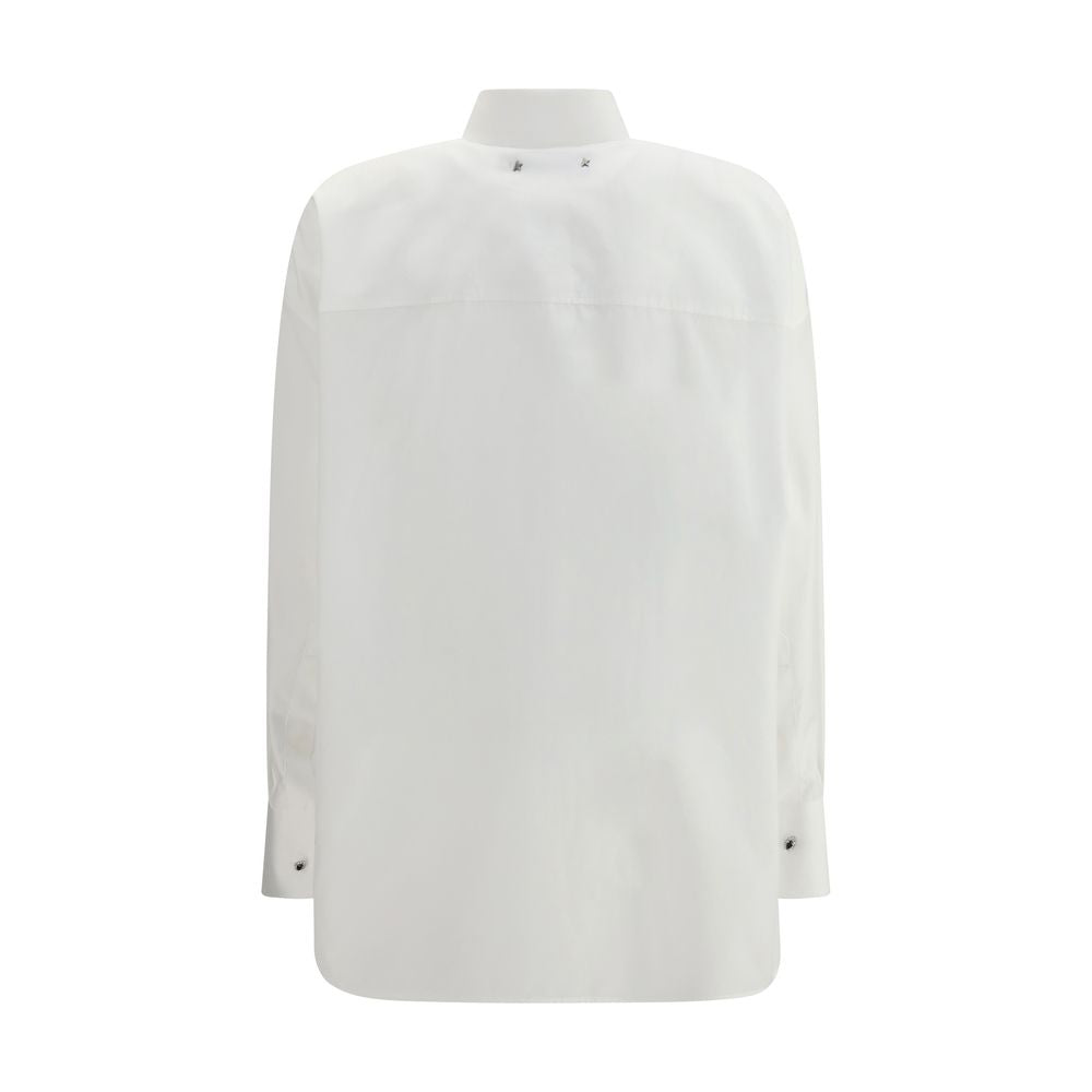 Golden Goose White Cotton Dress Shirt Golden Goose