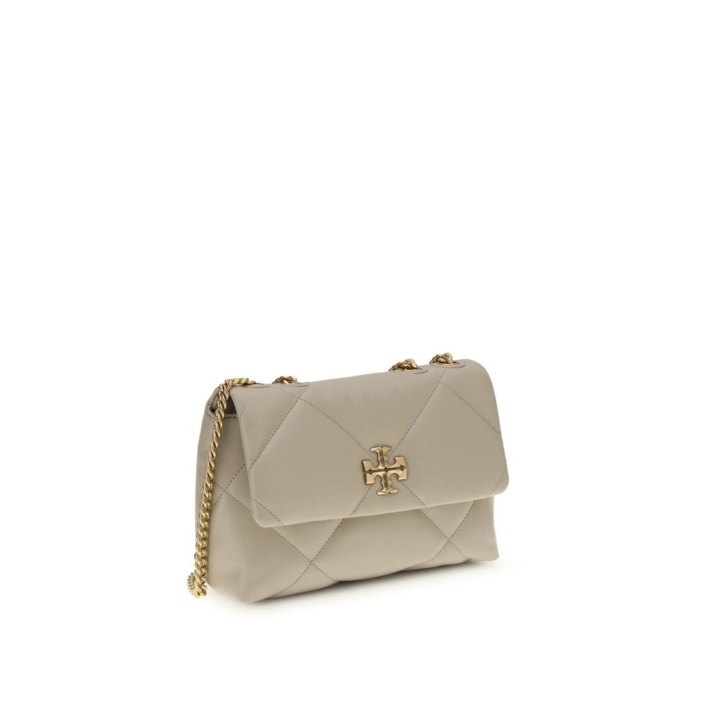 Tory Burch Beige Calf Leather Bos Taurus Shoulder Bag Tory Burch