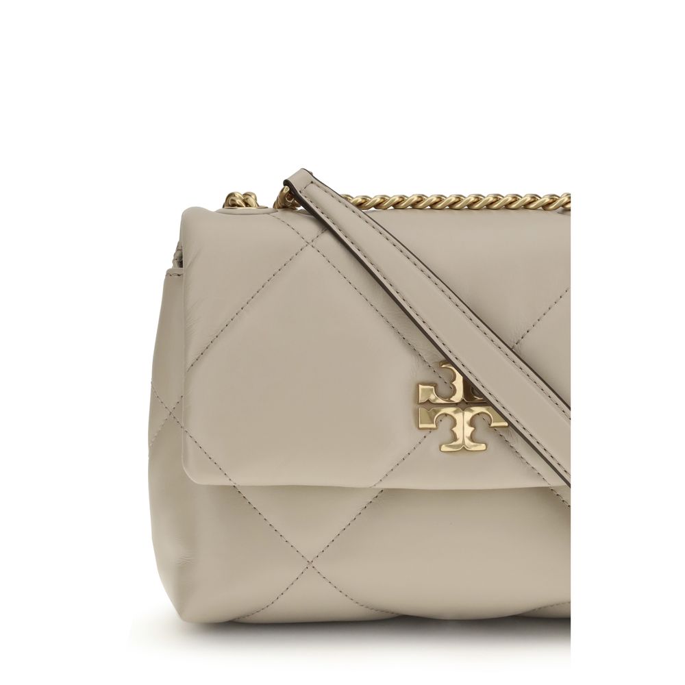 Tory Burch Beige Calf Leather Bos Taurus Shoulder Bag Tory Burch