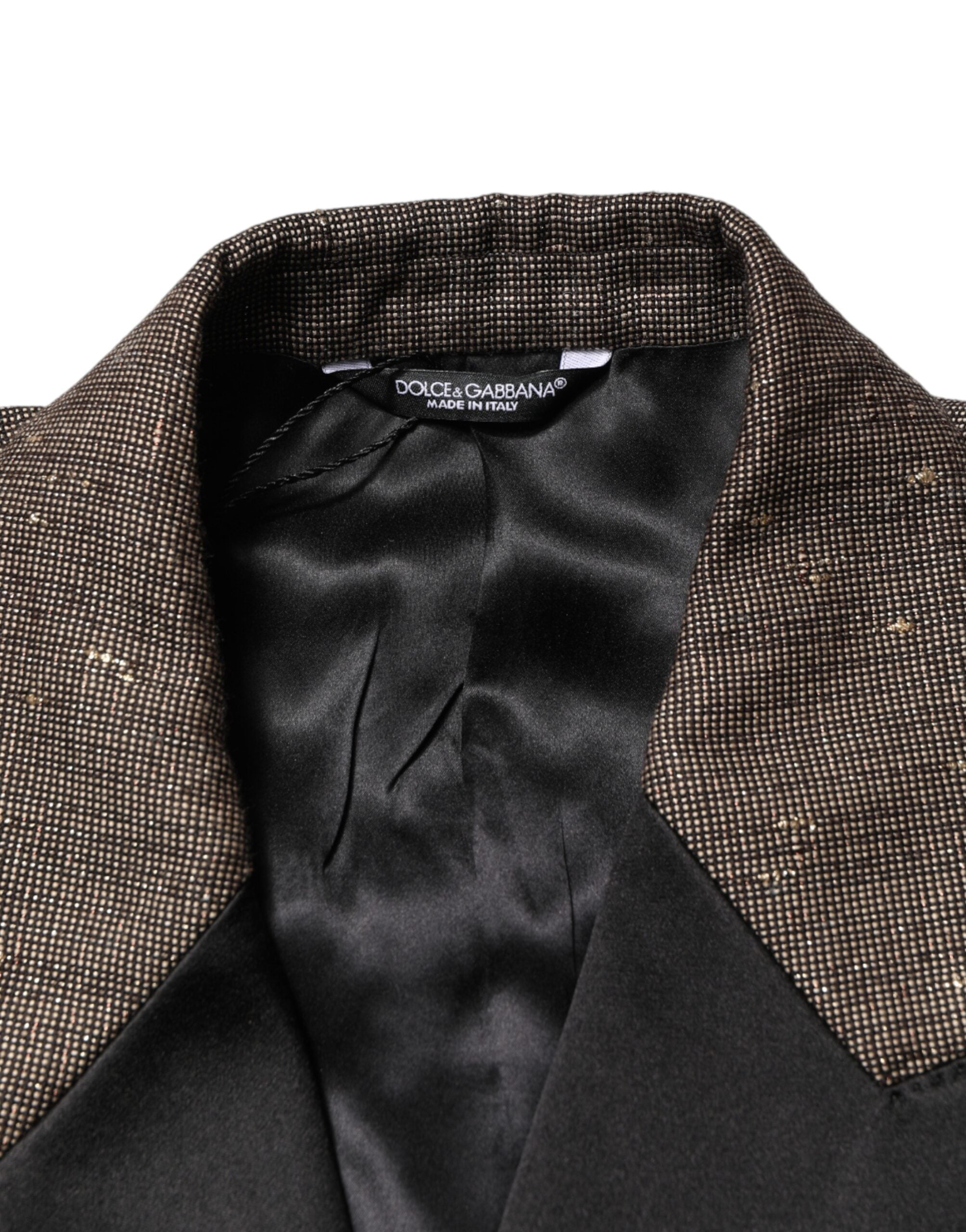 Dolce & Gabbana Gray Double Breasted 2 Button Jacket Blazer Dolce & Gabbana