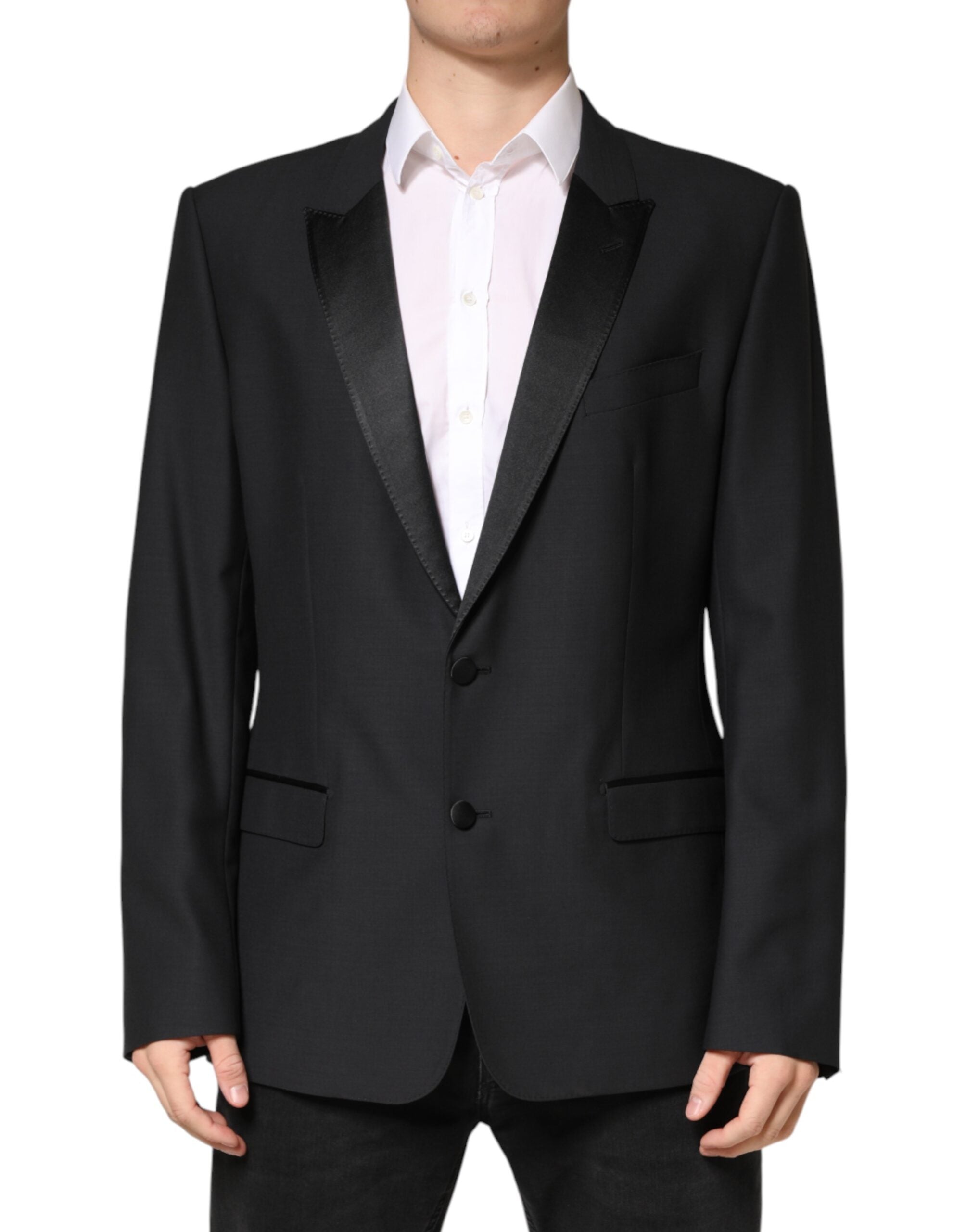 Dolce & Gabbana Black MARTINI Single Breasted Jacket Blazer Dolce & Gabbana