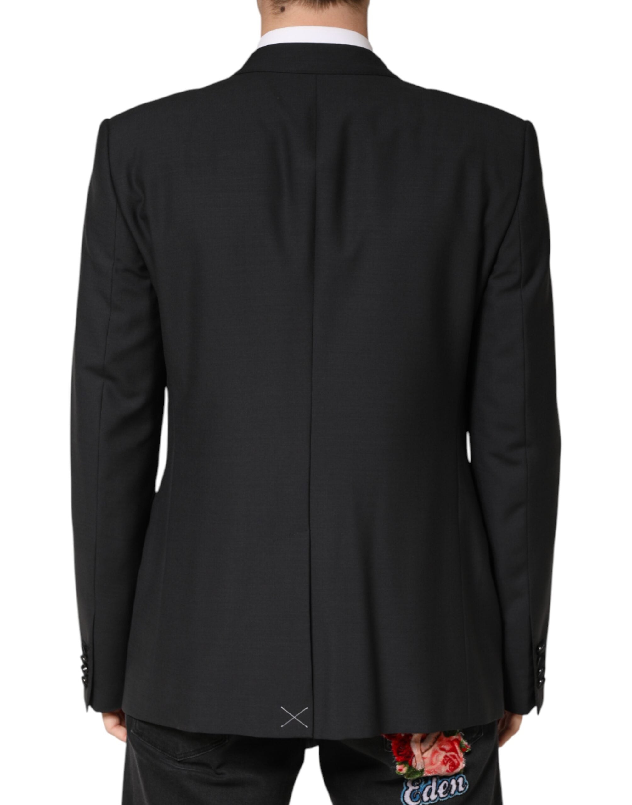 Dolce & Gabbana Black MARTINI Single Breasted Jacket Blazer Dolce & Gabbana