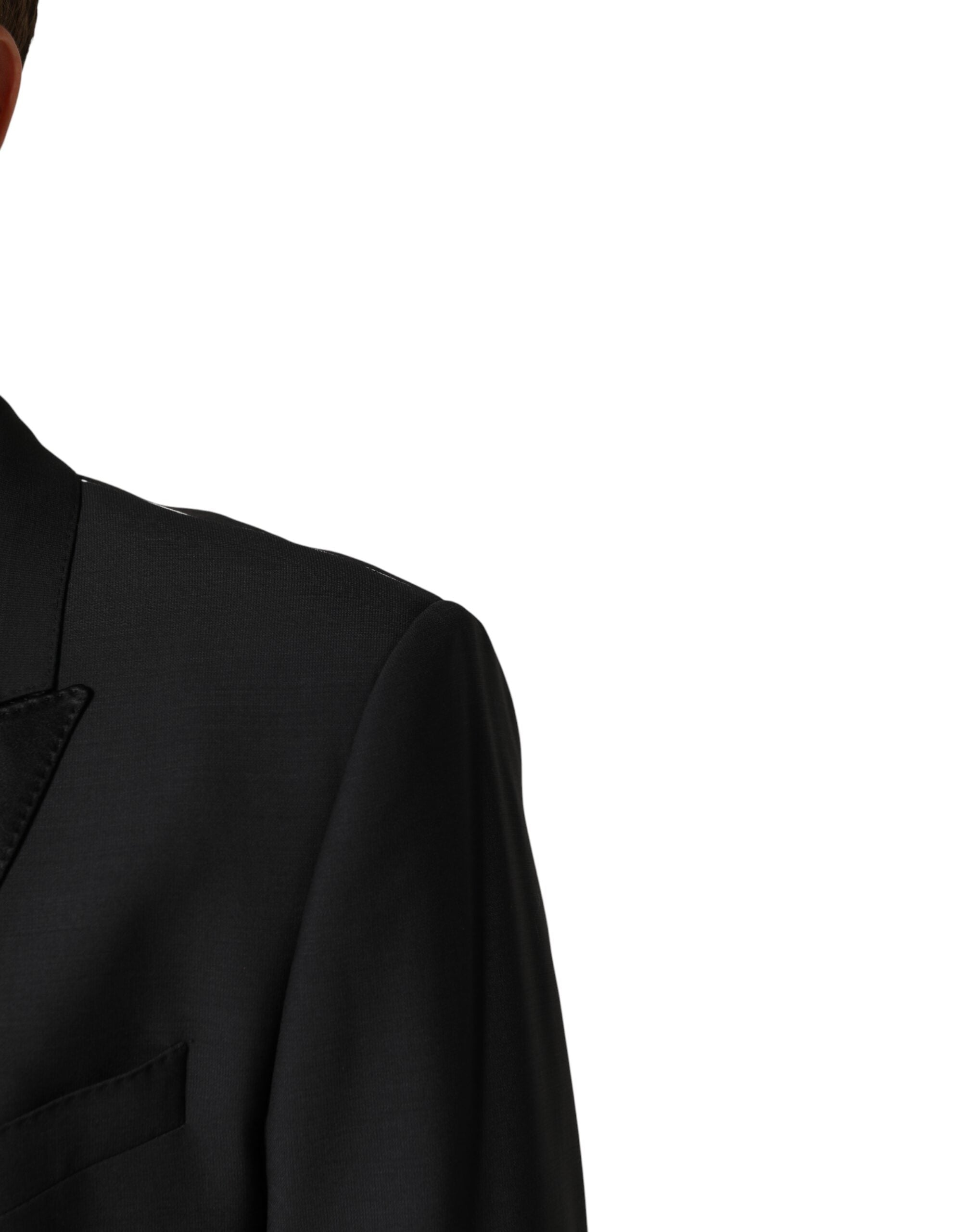 Dolce & Gabbana Black MARTINI Single Breasted Jacket Blazer Dolce & Gabbana
