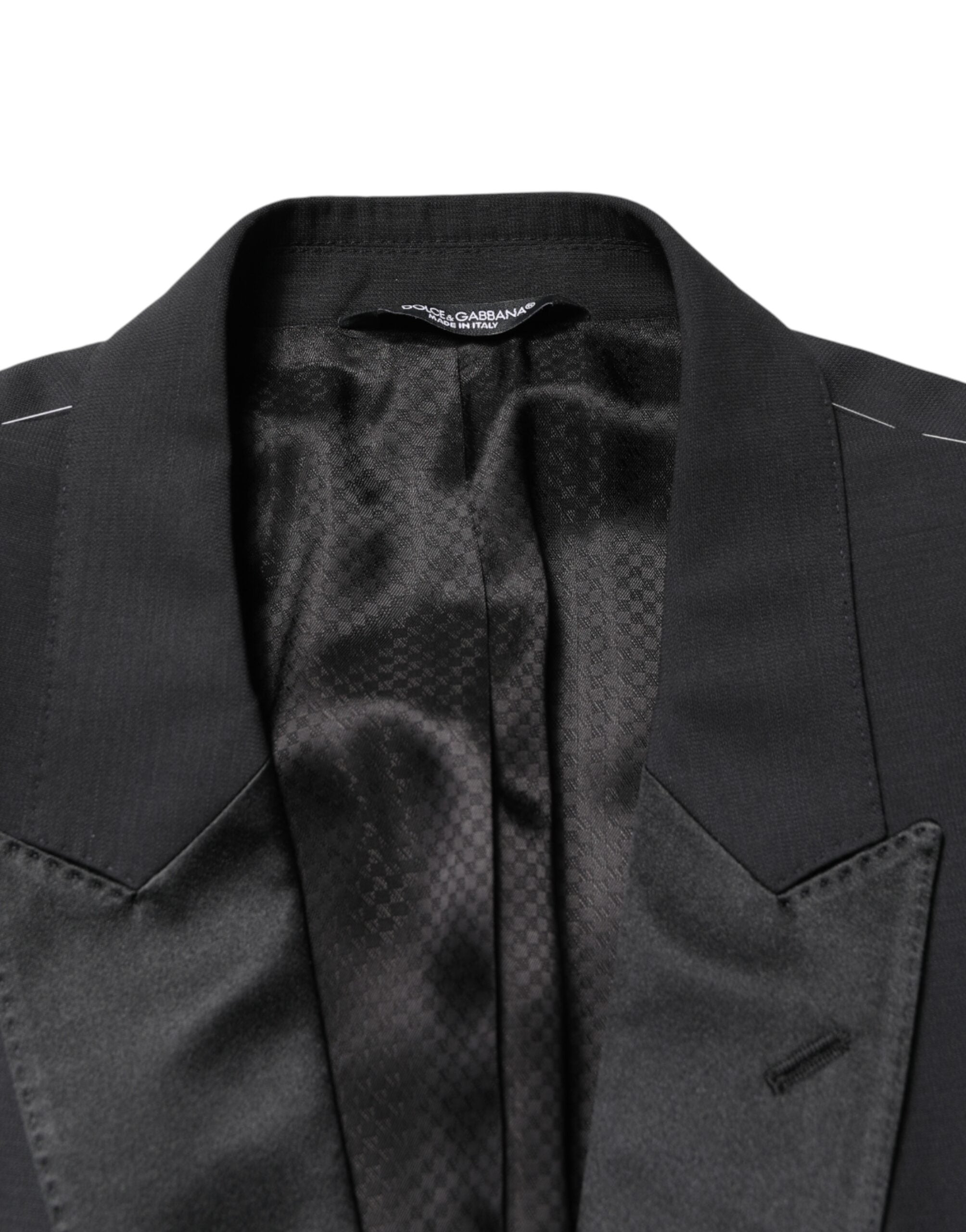 Dolce & Gabbana Black MARTINI Single Breasted Jacket Blazer Dolce & Gabbana