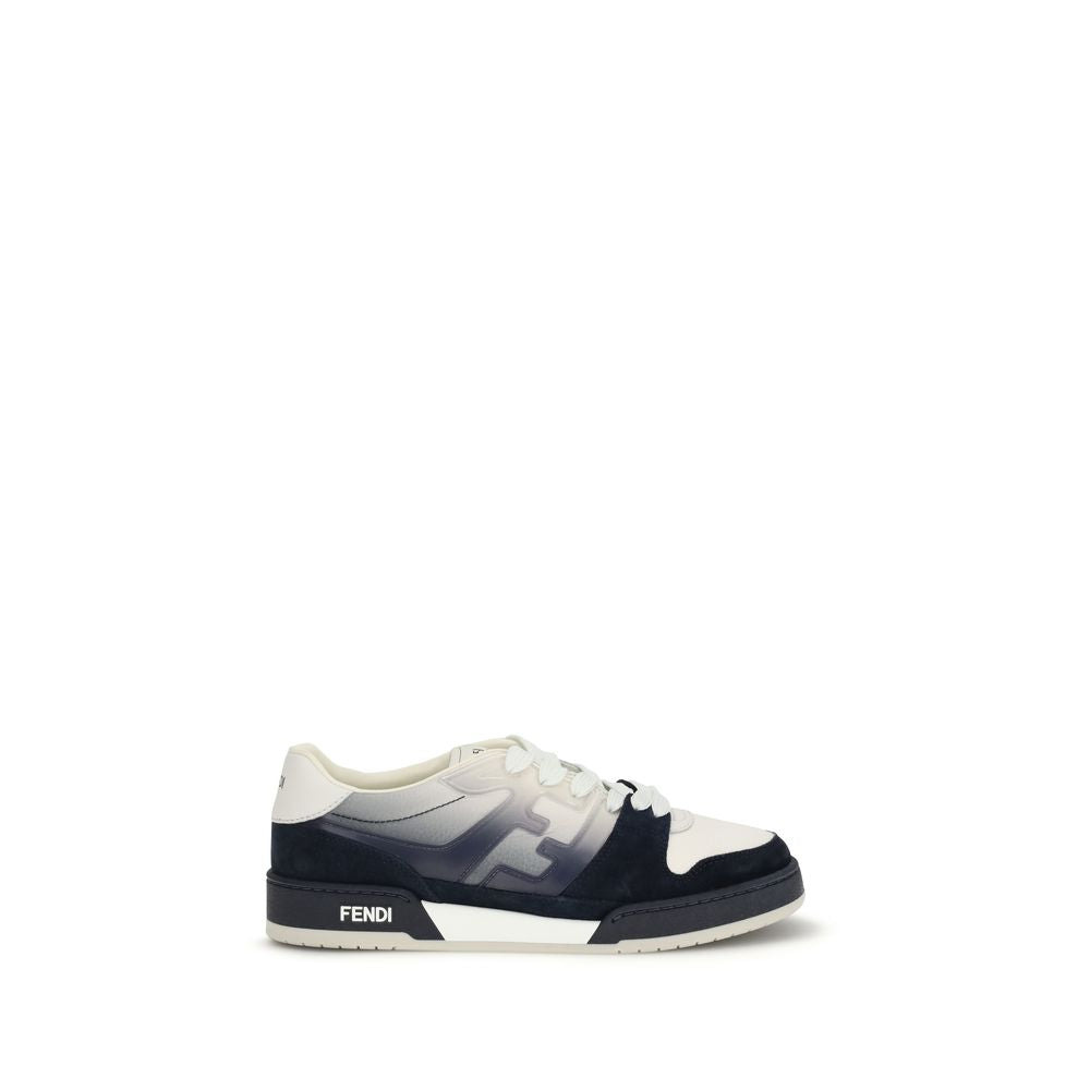 Fendi Multicolor Calf Leather Bos Taurus Low Top Sneakers Fendi