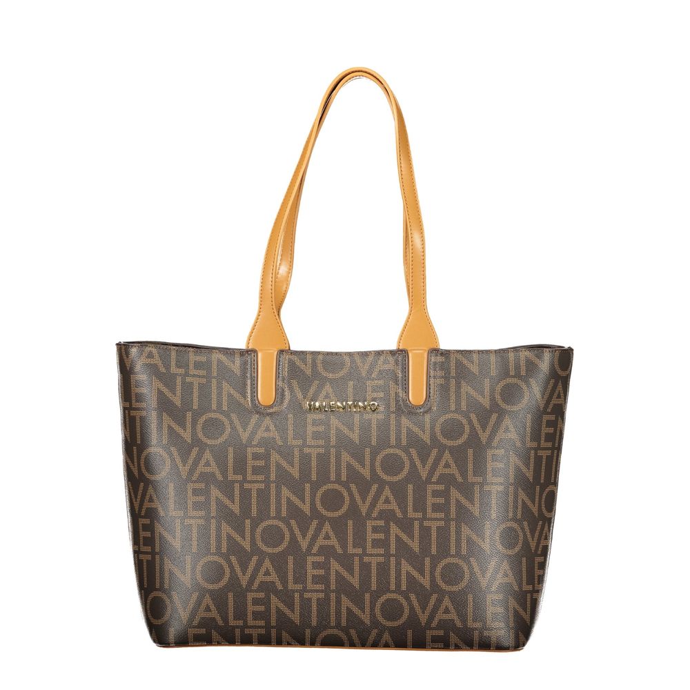 Mario Valentino Marrone Polyurethane Women Handbag Mario Valentino