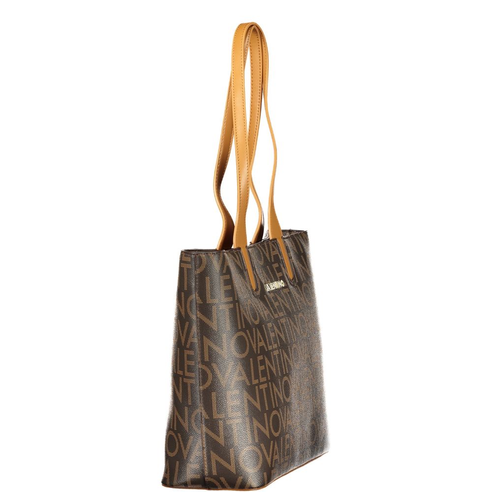 Mario Valentino Marrone Polyurethane Women Handbag Mario Valentino