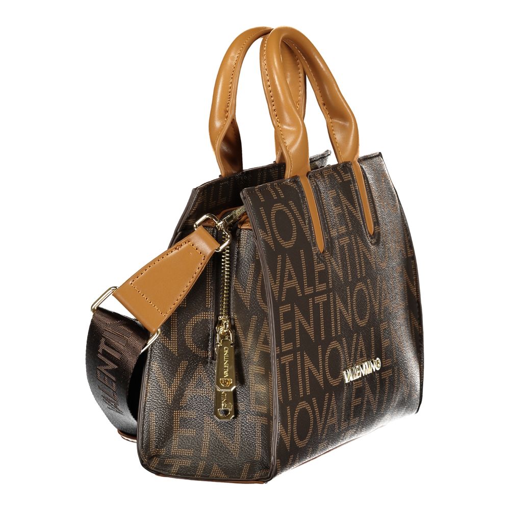 Valentino Brown Polyethylene Handbag Valentino