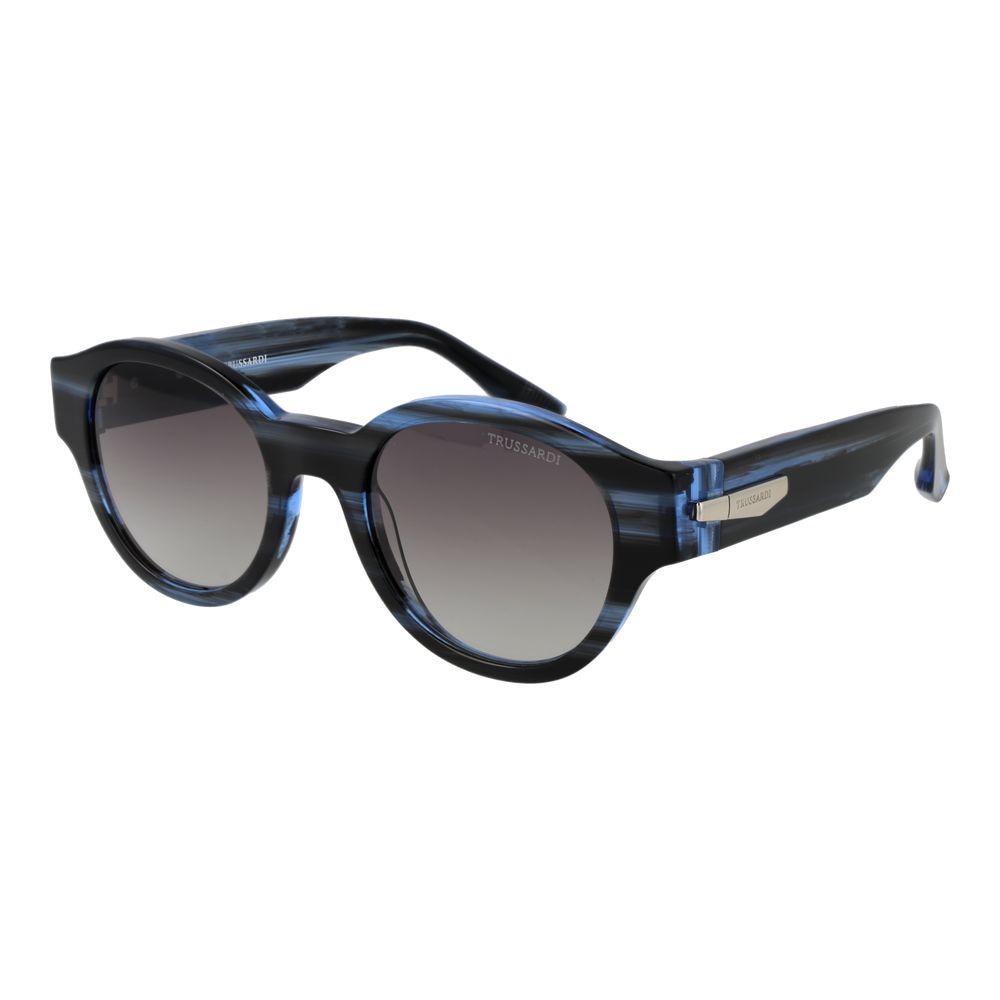 Trussardi Black Acetate Sunglasses Trussardi