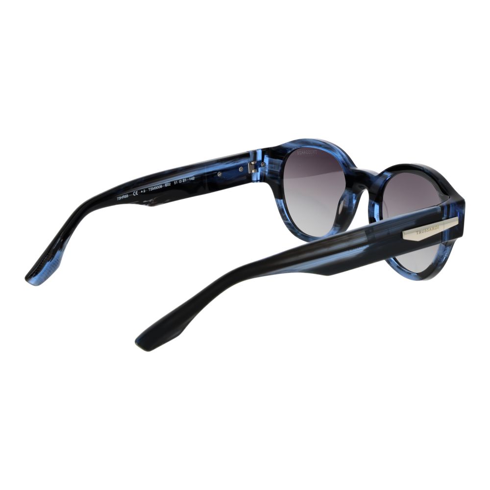 Trussardi Black Acetate Sunglasses Trussardi