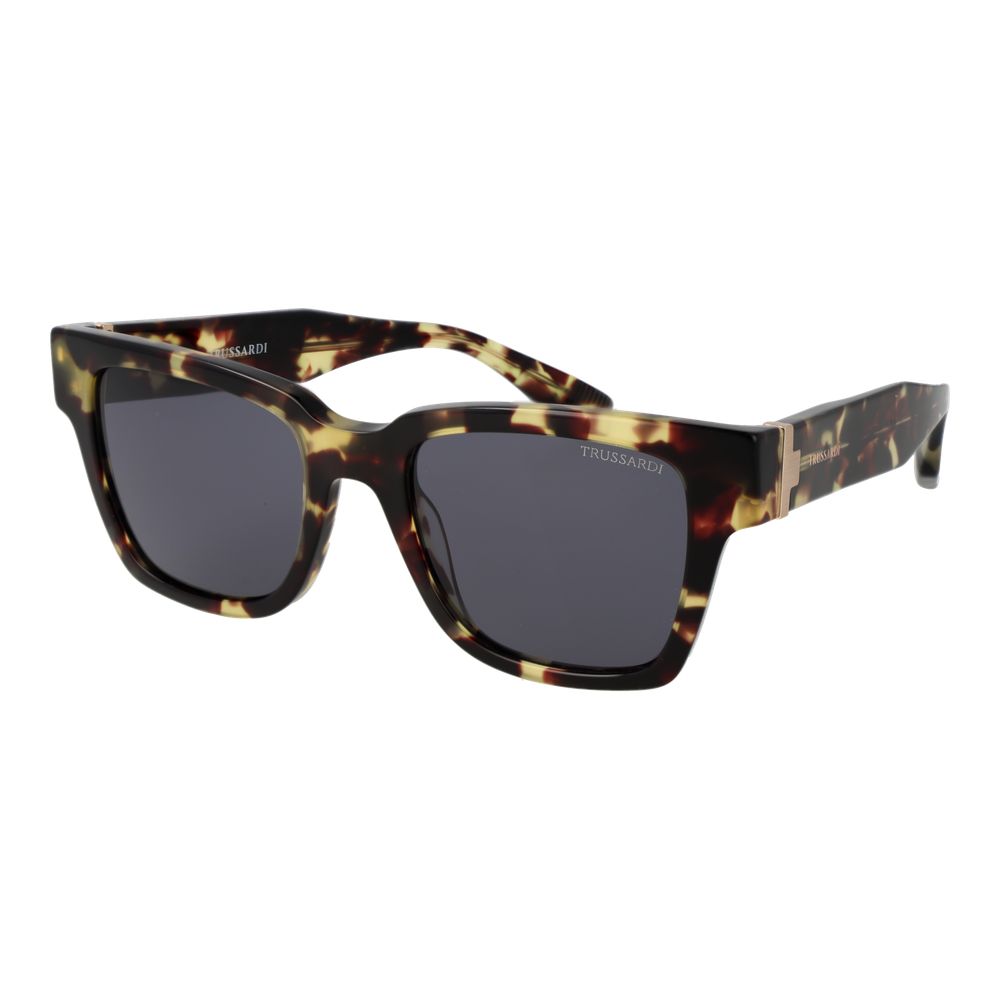 Trussardi Brown Acetate Sunglasses Trussardi