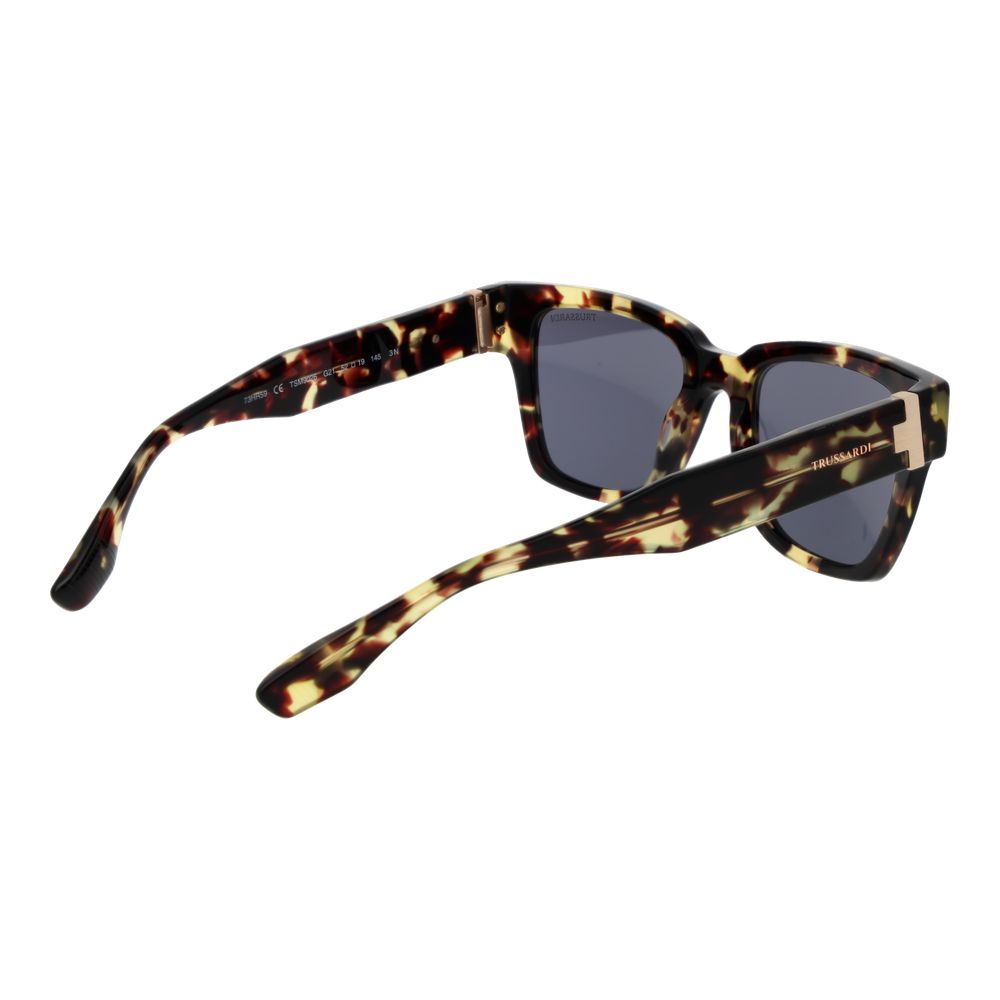 Trussardi Brown Acetate Sunglasses Trussardi