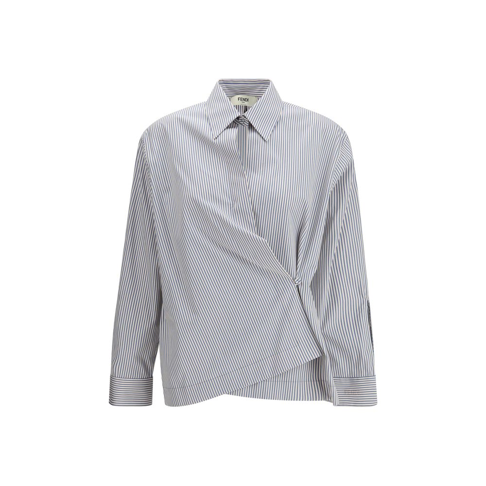 Fendi Multicolor Cotton Pattern Shirt Fendi