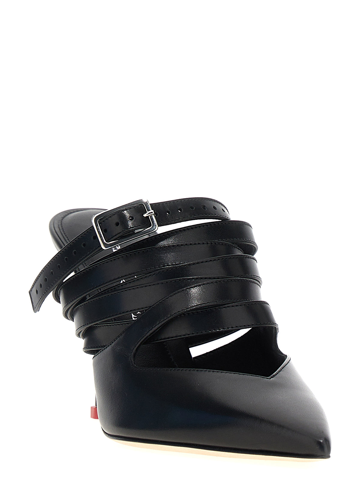 Alexander McQueen high heel for women in black, product view 2