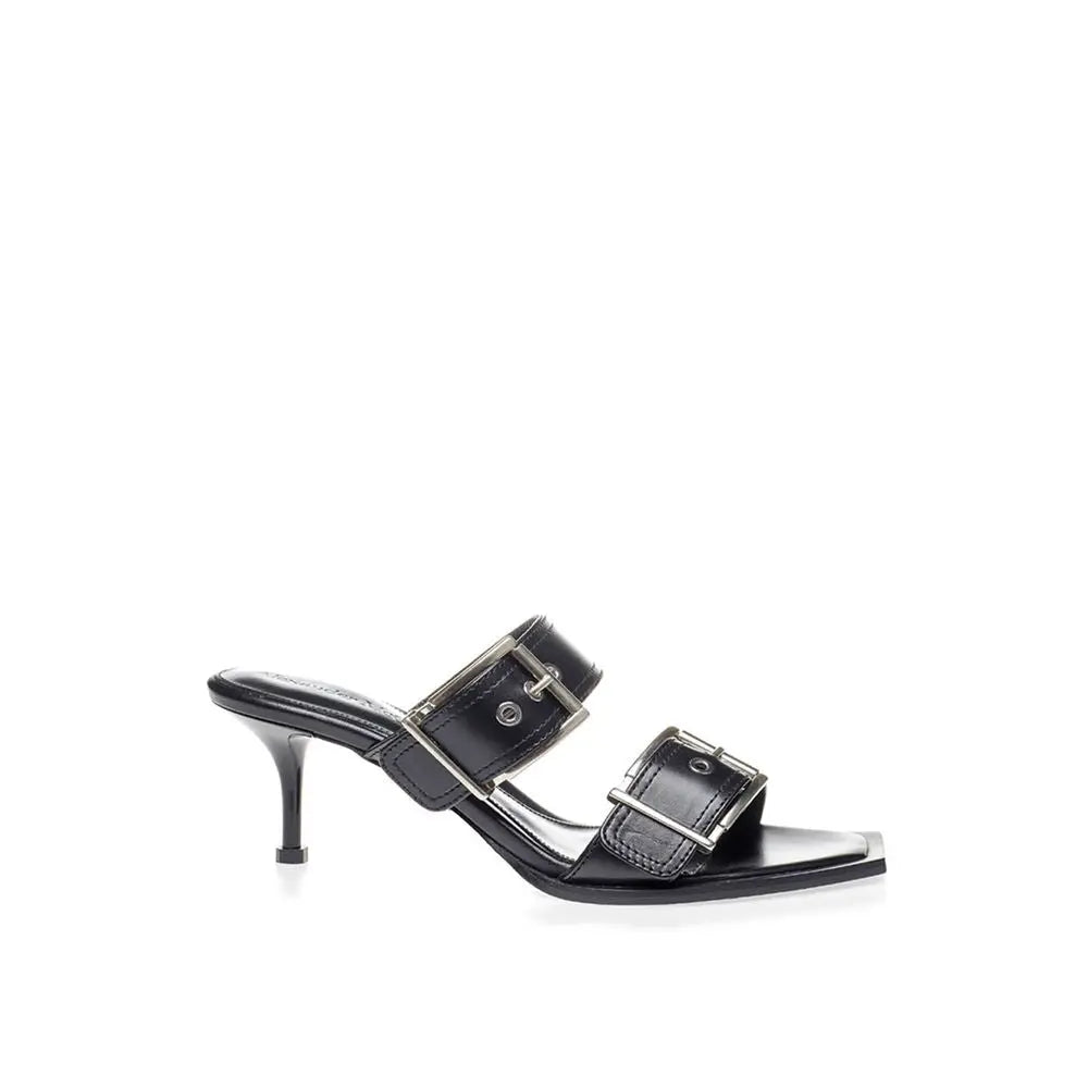 Alexander McQueen stiletto heels for women in black, product view 1