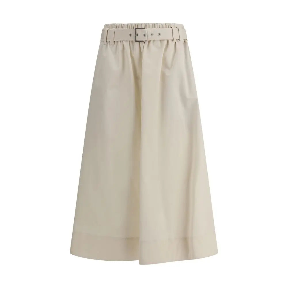 Brunello Cucinelli long for women in cream, product view 1