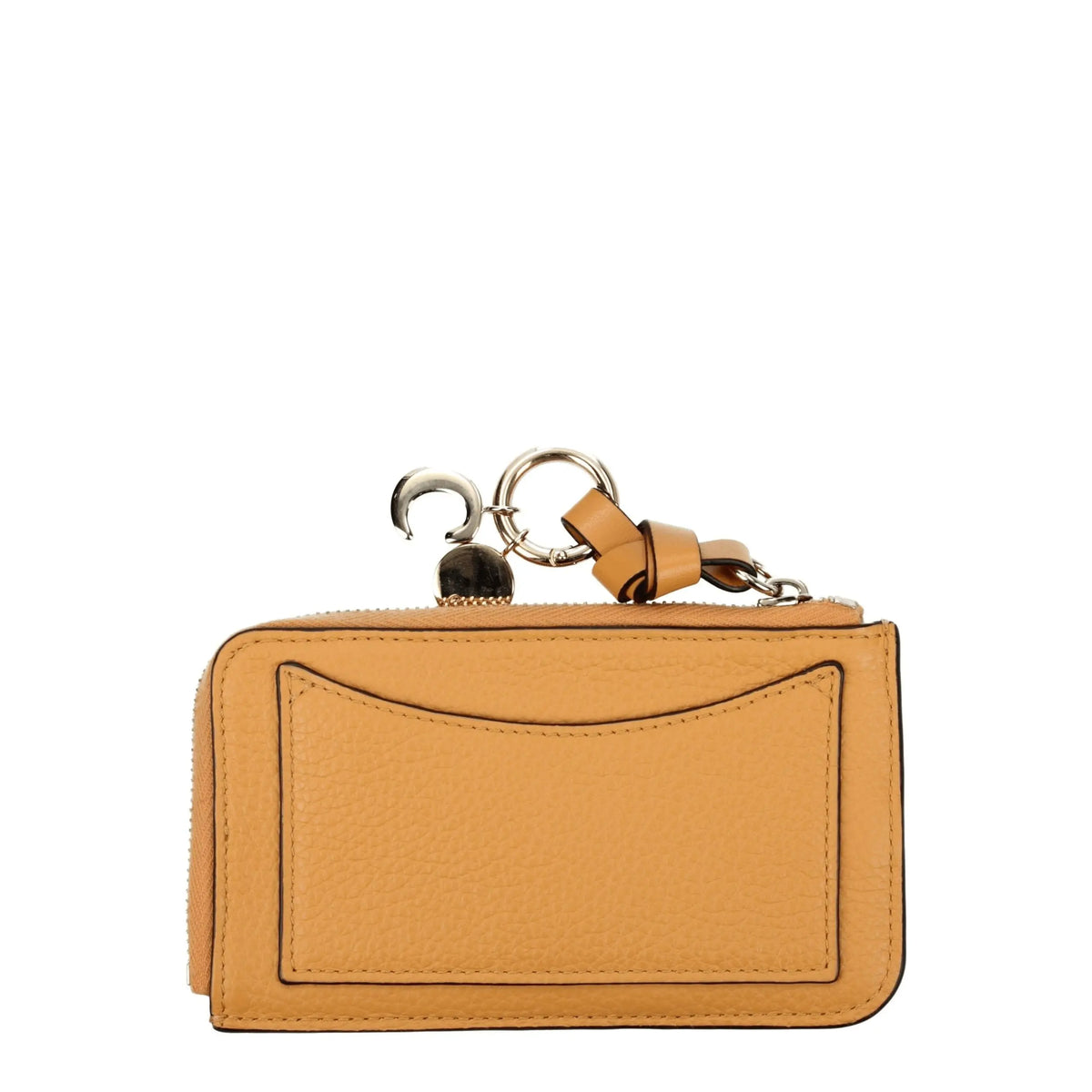 Chloé wallets for women in orange, product view 2