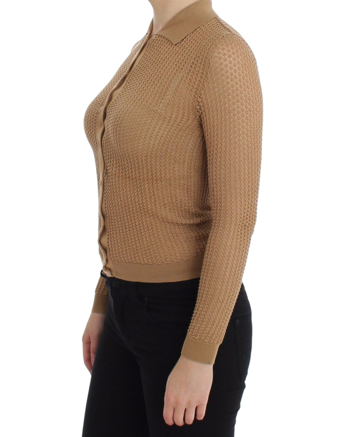 Dolce & Gabbana cardigans for women in beige, product view 2