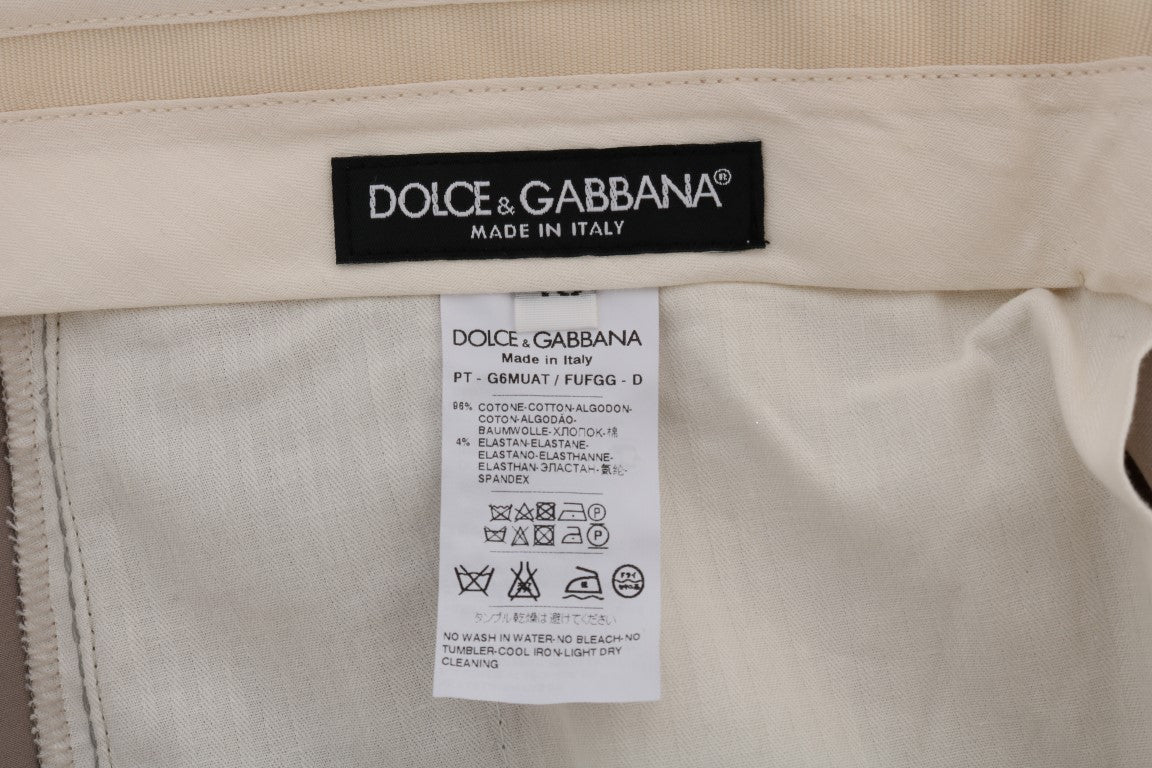 Dolce & Gabbana chino pants for men in beige, product view 6