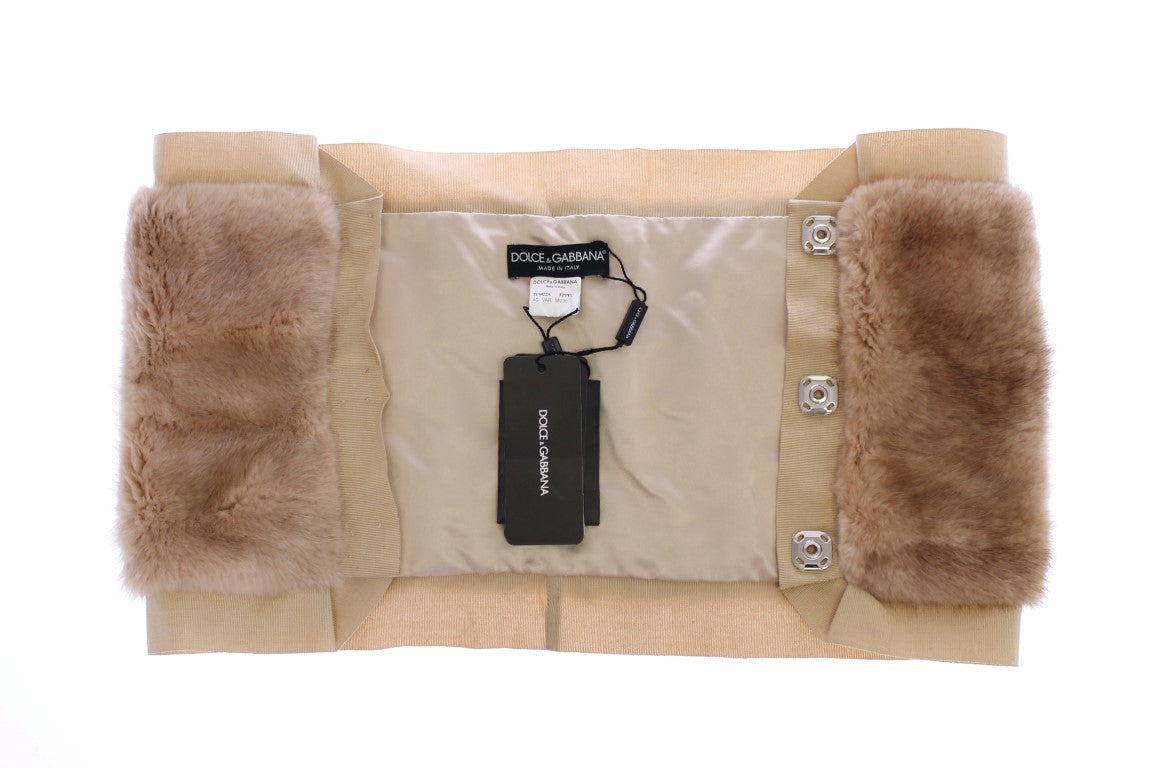 Dolce & Gabbana foulards for women in beige, product view 3