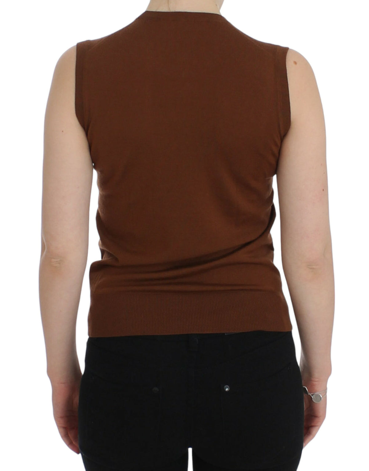Dolce & Gabbana sleeveless for women in beige, product view 3