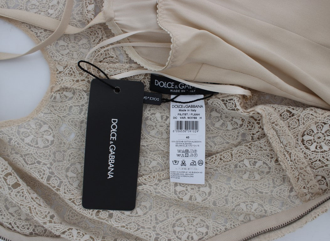 Dolce & Gabbana sleeveless for women in beige, product view 7