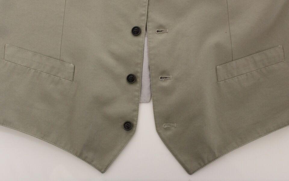 Dolce & Gabbana waistcoats for men in beige, product view 8