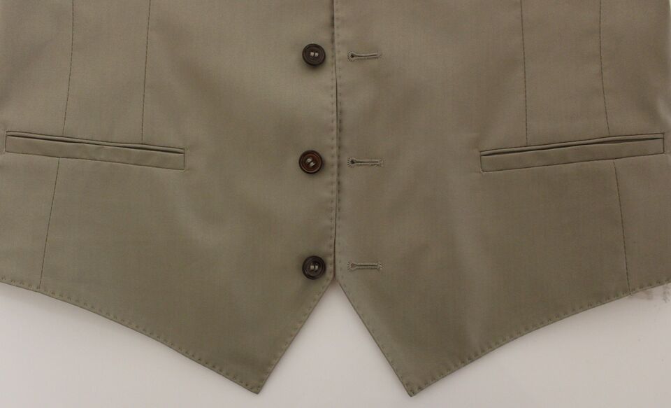 Dolce & Gabbana waistcoats for men in beige, product view 8